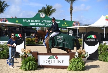 GB’s Matthew Sampson Claim Top Honors in $50,000 Equiline Holiday Finale Grand Prix whilst Jessica Mendoza takes 2nd